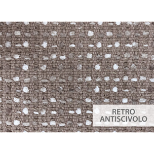 Tappeto Bagno Doccia Antiscivolo Super Assorbente Modello Plot Tortora