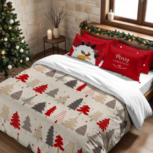 Housse de couette avec clics 100% coton Laponia 52