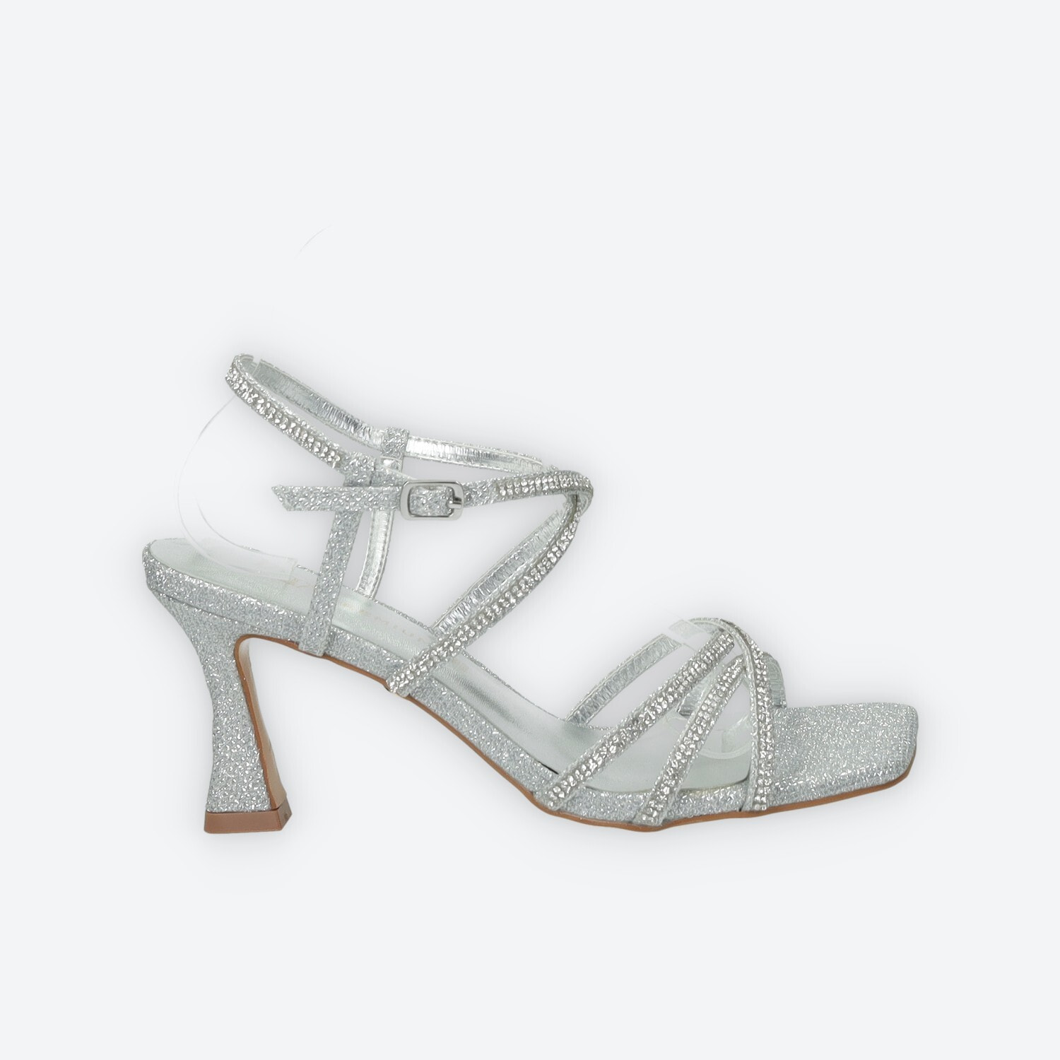 Sandali Donna Tata Italia Argentato