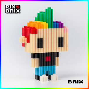 PIX BRIX PIXEL ART SET 1500 PIEZAS COLORES SURTIDOS GAMA MEDIA