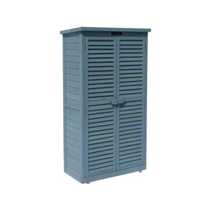 Armoire de jardin "Space" - 87 x 46.5 x 160 cm - Anthracite