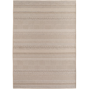 TENERIFE - Tapis intérieur/extérieur beige, design ethnique