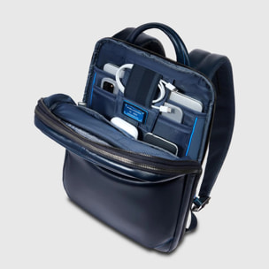 Piquadro Zaino personalizzabile porta pc e iPad® con protezioni antiurto e RFID e tasca per AirPods®