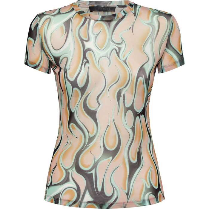 PHILIPP PLEIN T-Shirt Slim Fit FLAME