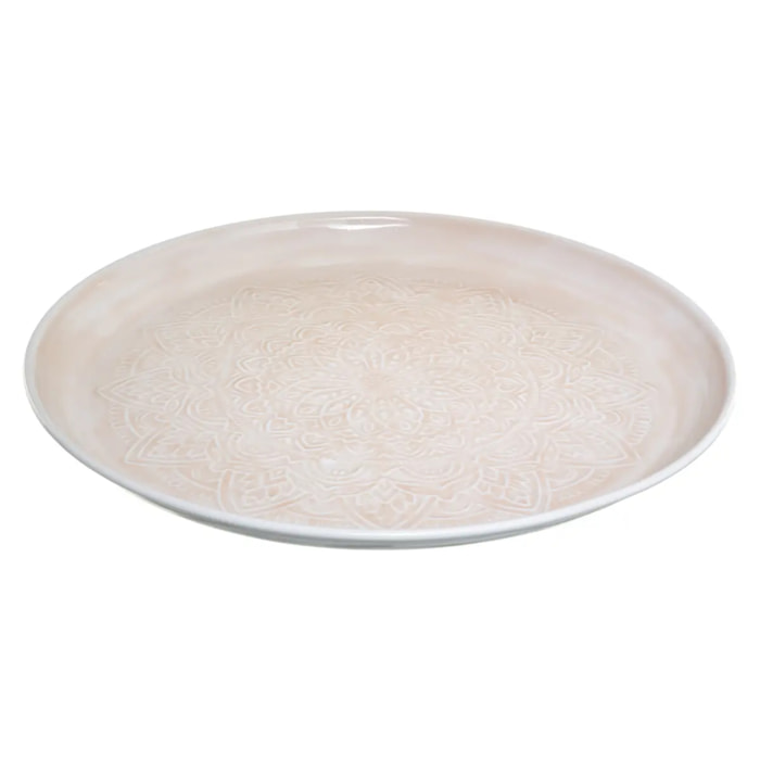 Plateau rond métal 41cm