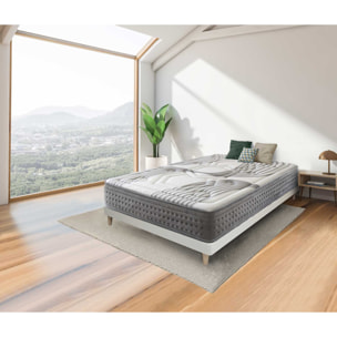 Colchón Viscografeno HR Perfilado Classic Grafeno de SonnoMattress, Altura 30 cm