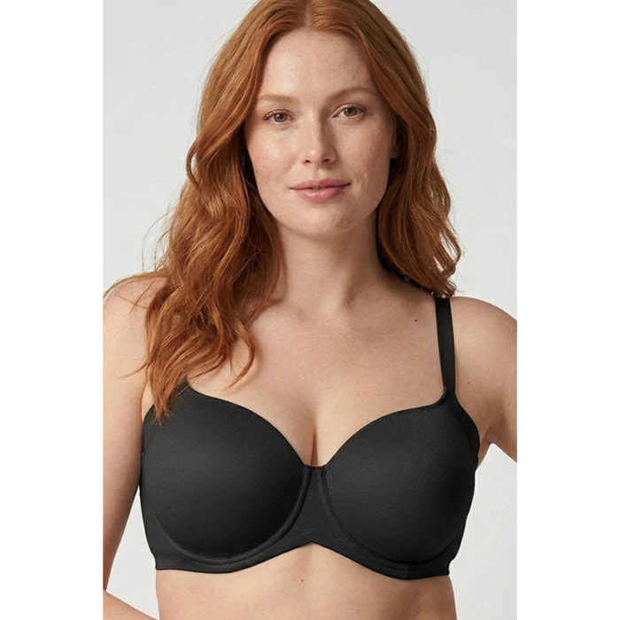 Reggiseno con ferretto con imbottitura Nero