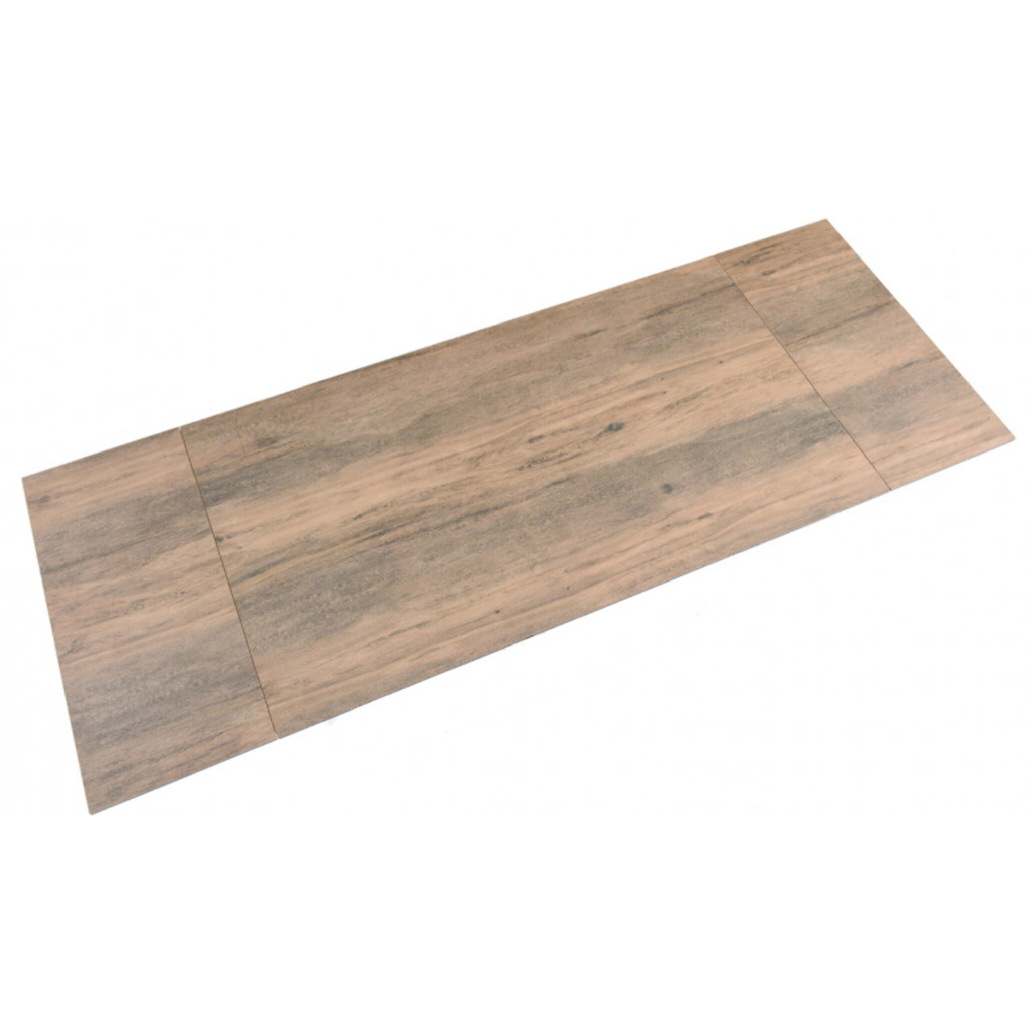 Table extensible en céramique finition bois L160/240cm pieds au choix - UNIK