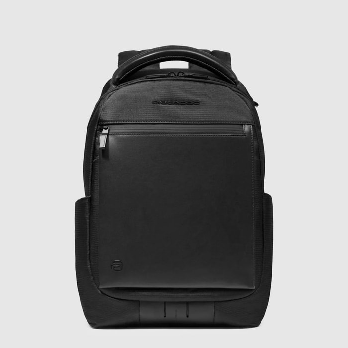 Piquadro Zaino porta pc 13,3 in tessuto riciclato
