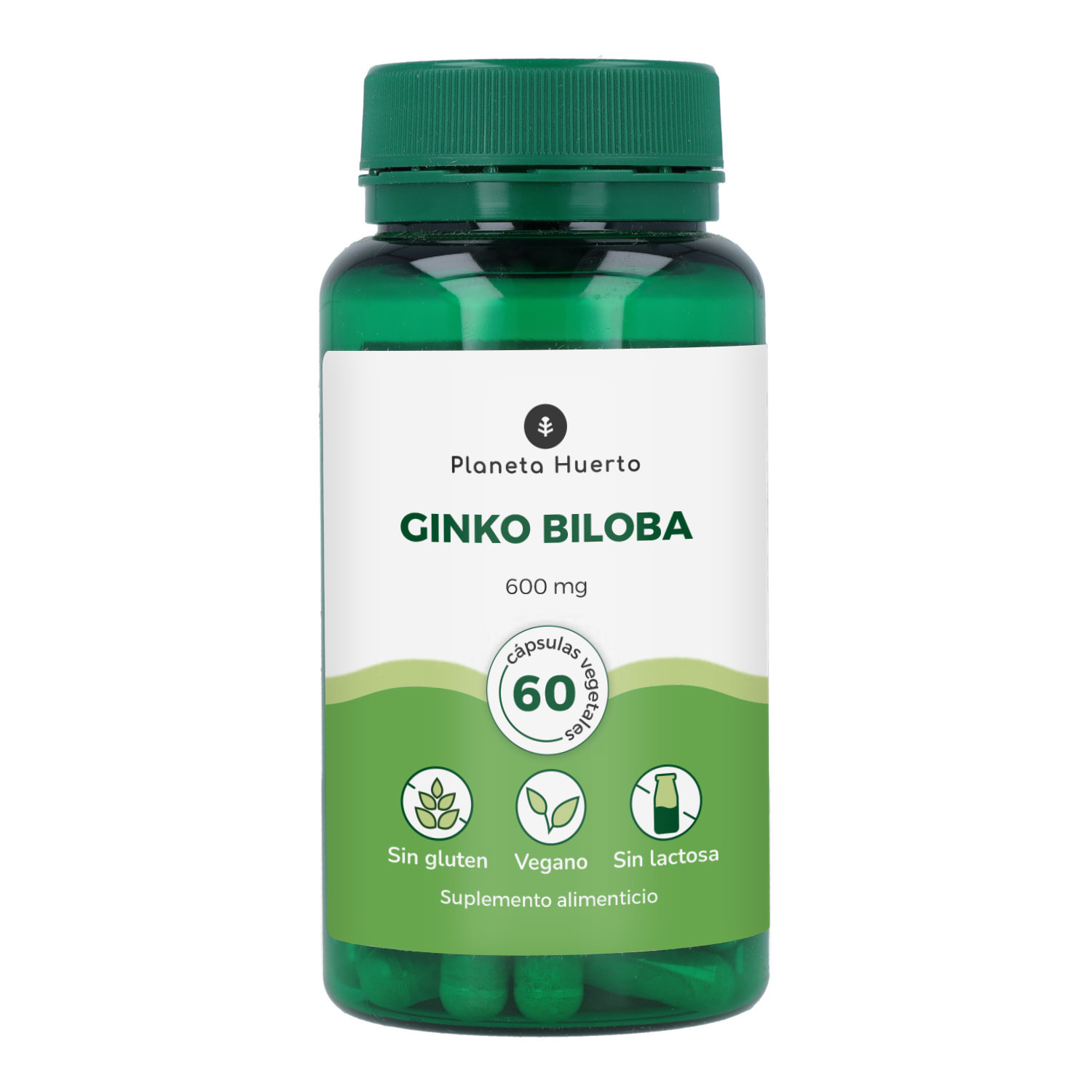 Ginkgo biloba Planeta Huerto 60 caps