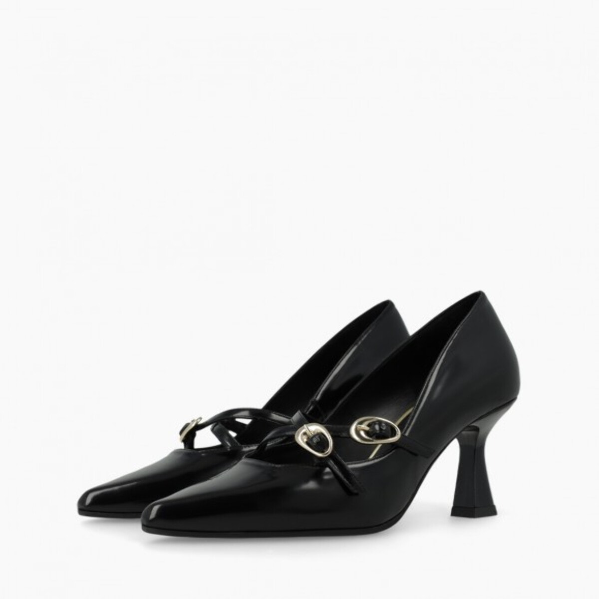 ZAPATOS DE SALÓN NEGROS GUMER-PI