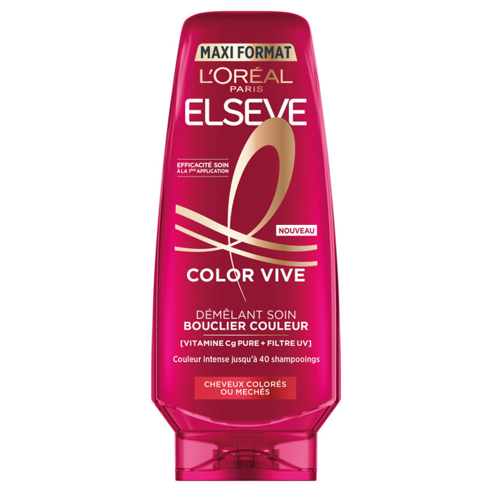 Lot de 6 - L’Oréal Paris Elseve Color Vive Après-Shampooing Bouclier Couleur 400ml