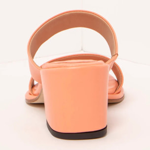 Sandalias con tacón S3174 NAPPA PEACH PINK/ FABER color Peach pink