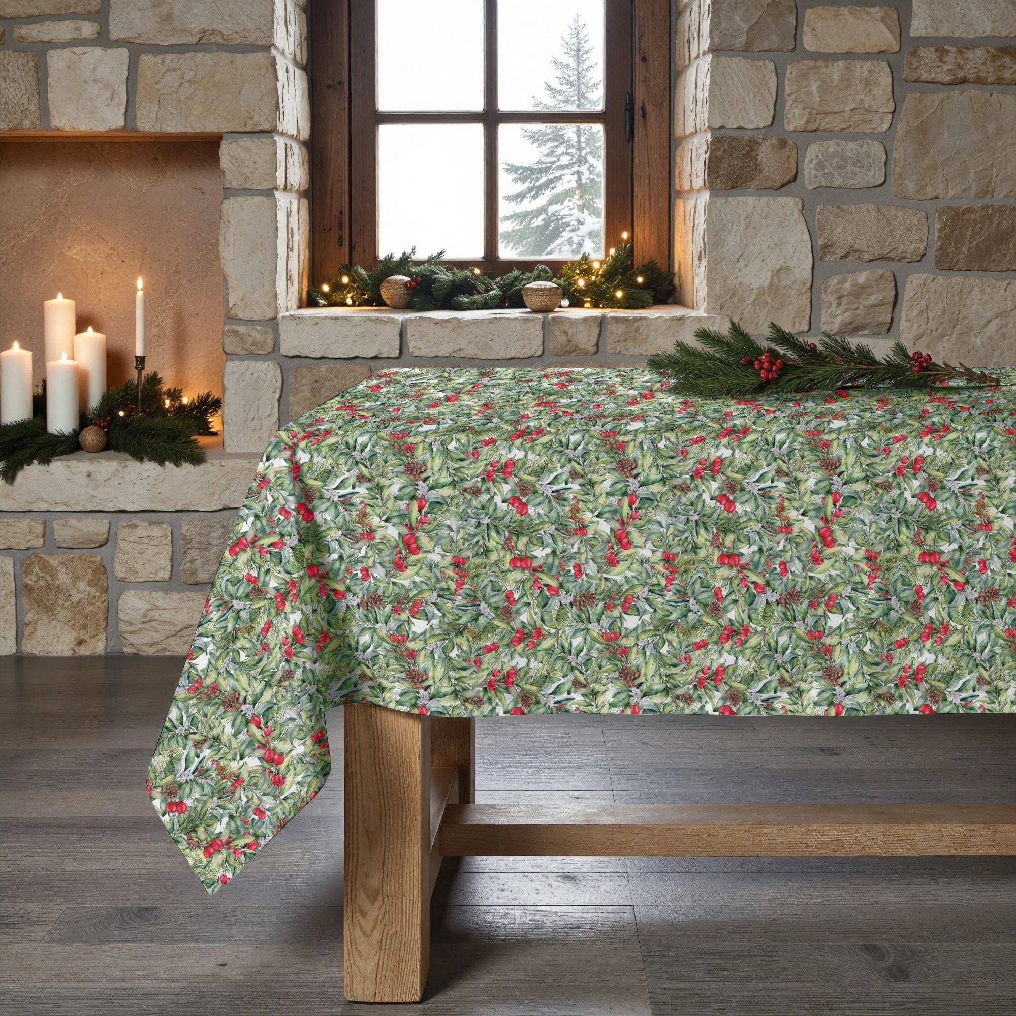 Nappe en résine Anti-tâches Navidad 13