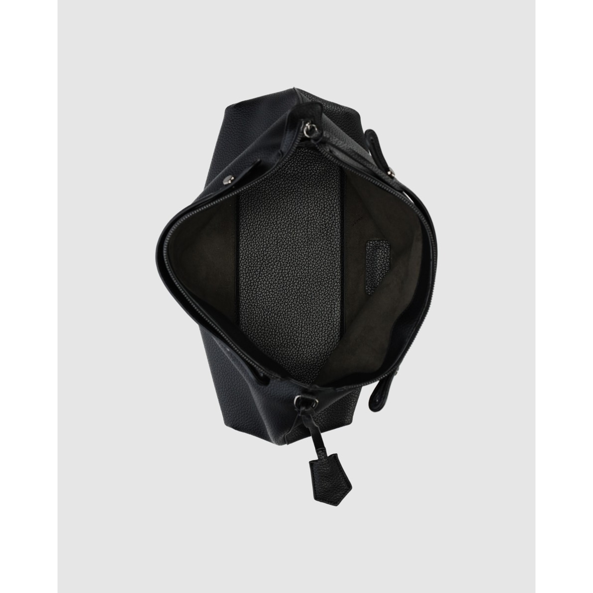 Bolso - Negro - Medida: 36 cm x 23 cm x 12 cm