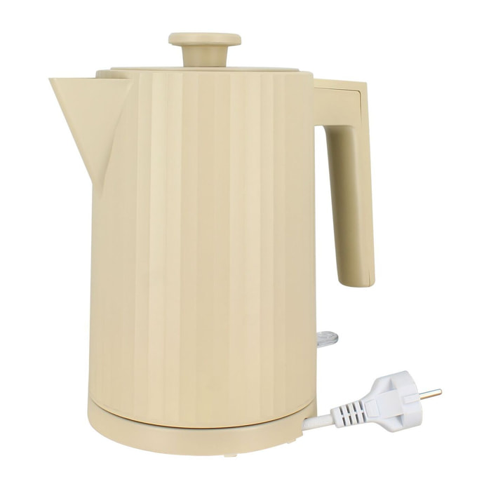 Bouilloire 1,7L crème strié