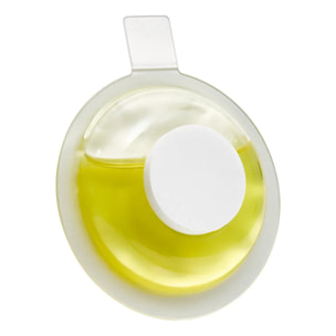 Désodorisant poubelle rond D.5cm transparent