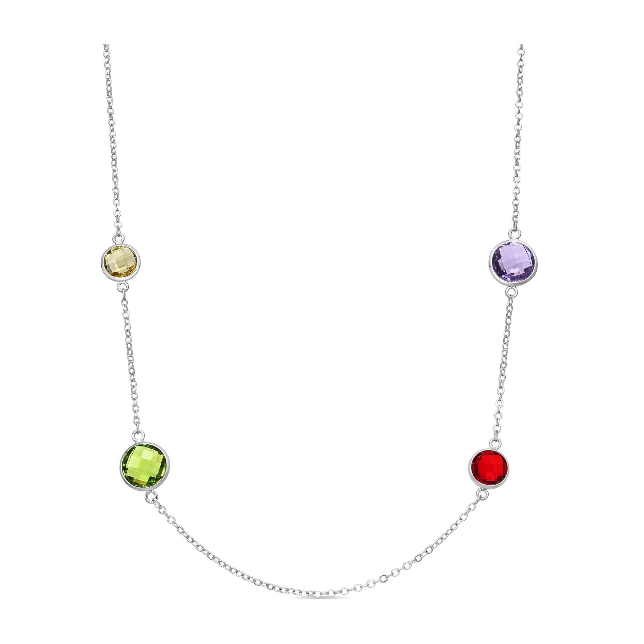 Collar Dowka acabado plata