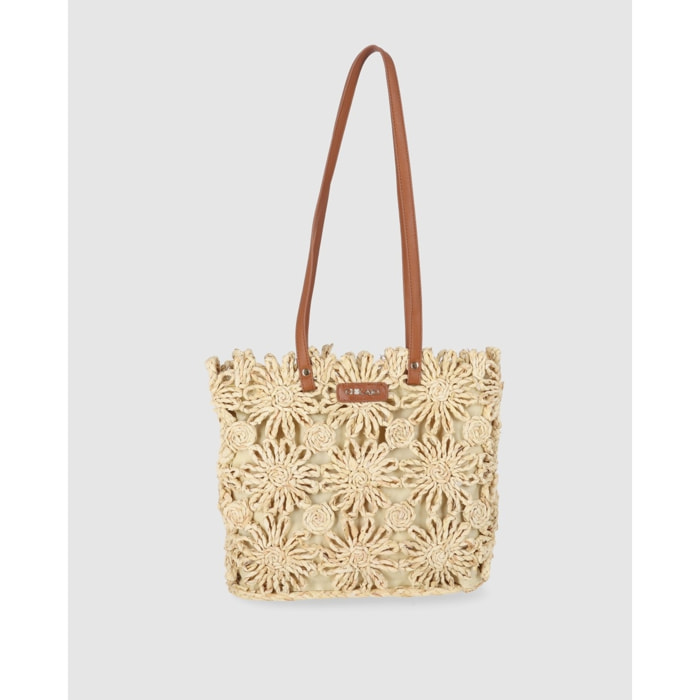 Bolso - Cuero - Medida: 34 cm x 29 cm x 11 cm