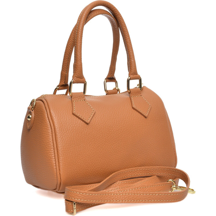Borsa a mano Anna Luchini Cammello