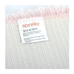 Tapis de bain Microfibre HIGHLAND 70x120cm Rose Clair Spirella