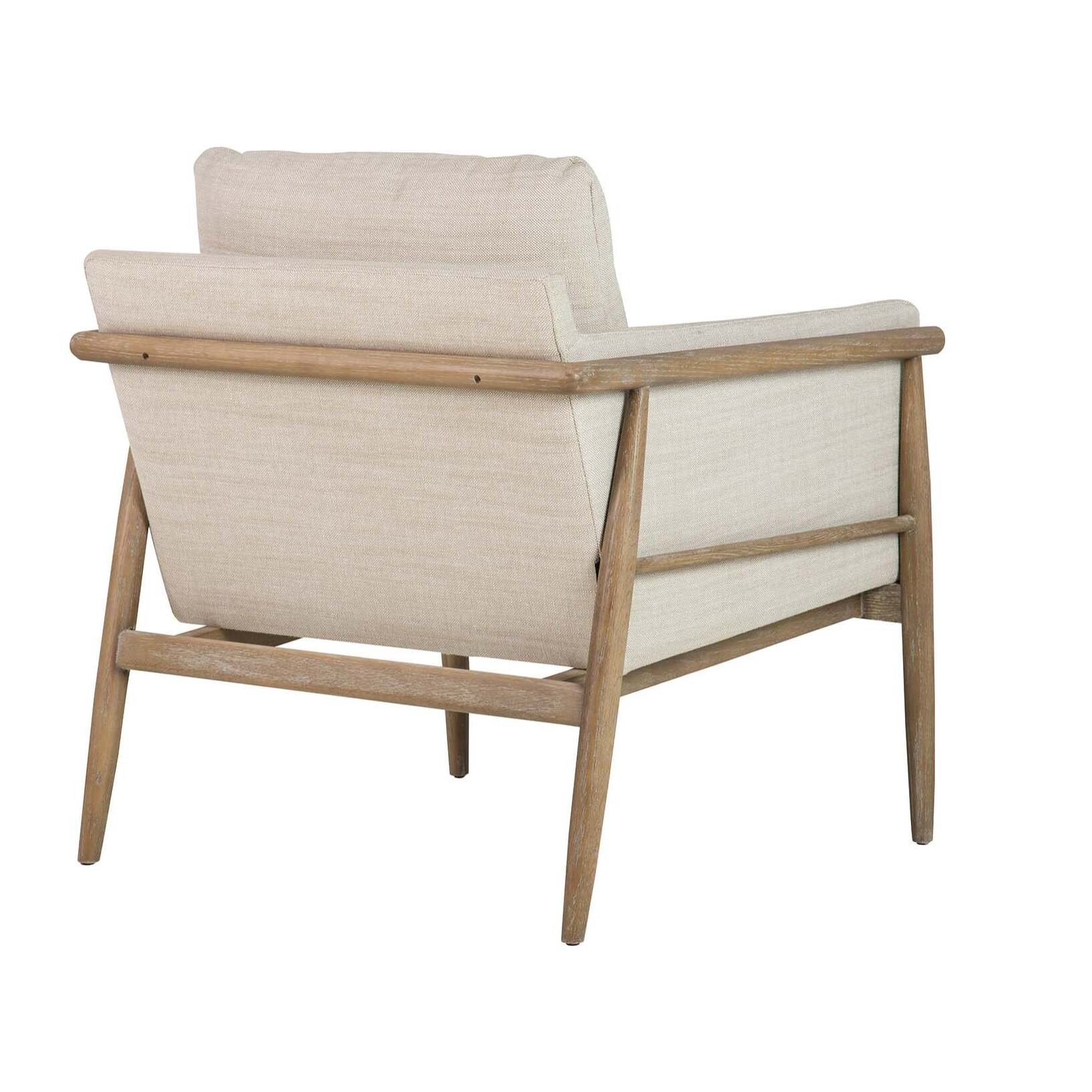 Butaca Madera Fresno Beige 77x74x72 Cm