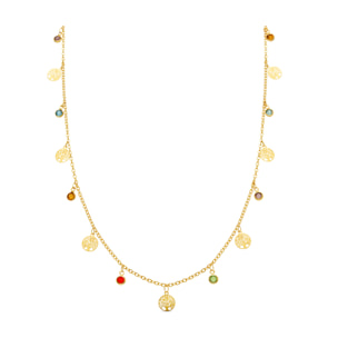 Collar Shapio acabado oro amarillo 18k