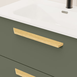 Conjunto de baño Melody, Alday, 80 cm, Verde Musgo