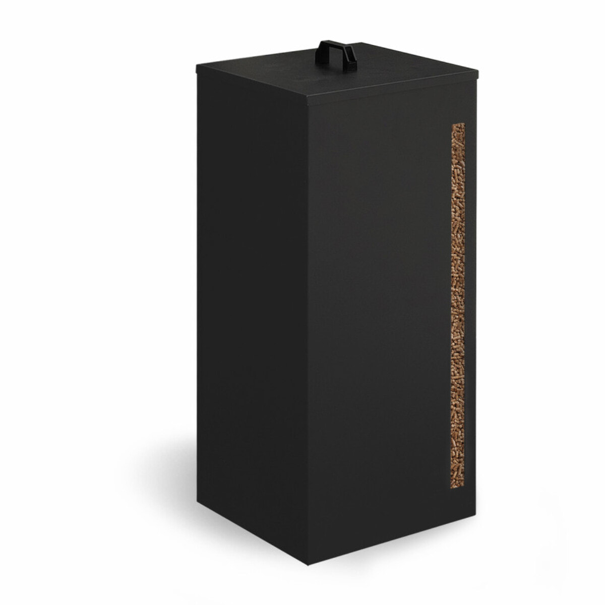 Réservoir à granules et pellets noir 55kg