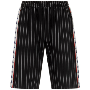 Kappa - Pantaloncini Uomo Nero - 222 BANDA LULLO