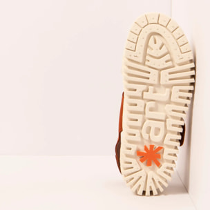 Sandalia de cuña 1578 MULTI D.ORANGE-CREAM/BRIGHTON color D.orange-cream