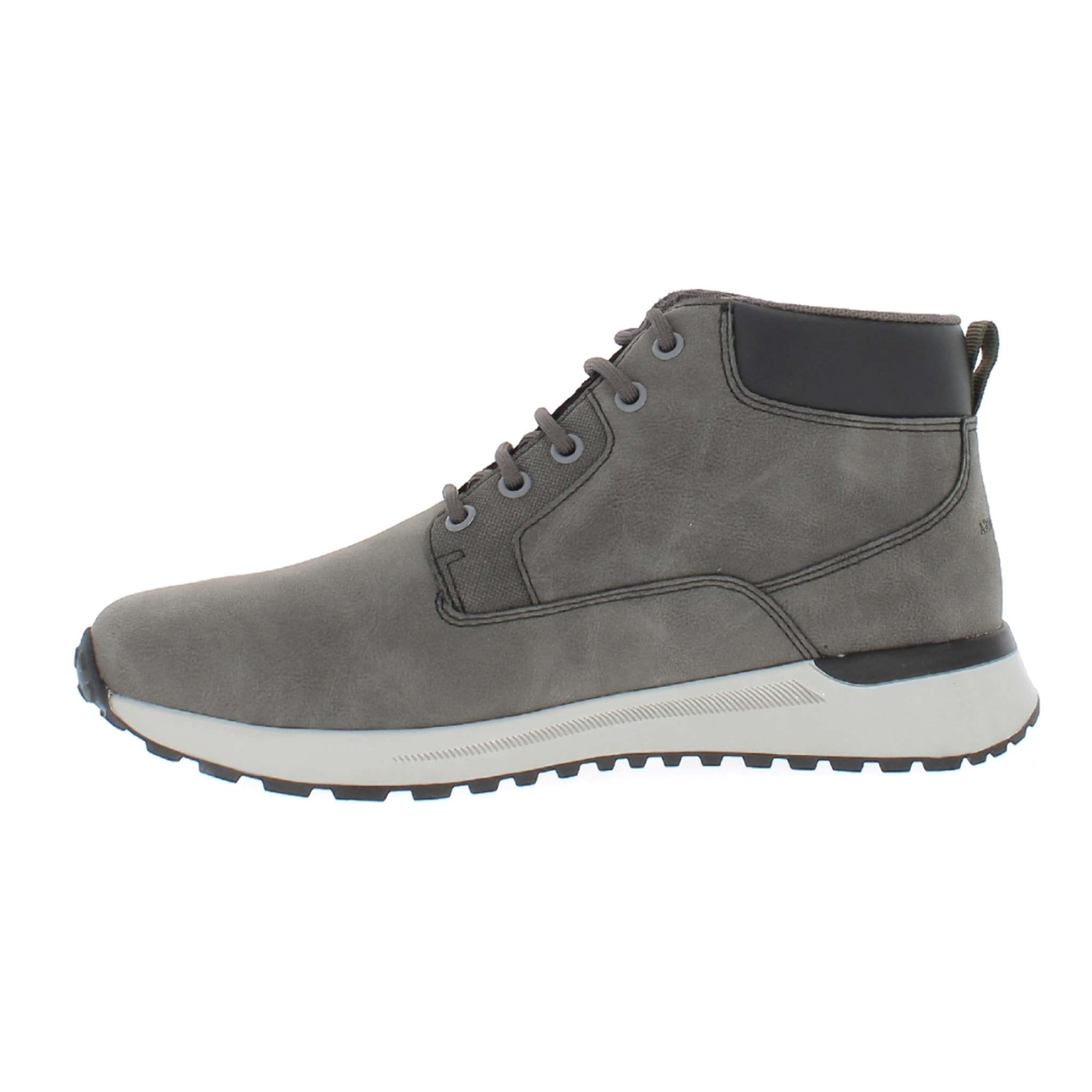Armata di Mare Scarpe Uomo Stivaletti Casual Stringati con Soletta Rimovibile in Memory Foam AMU W24L630 Grey
