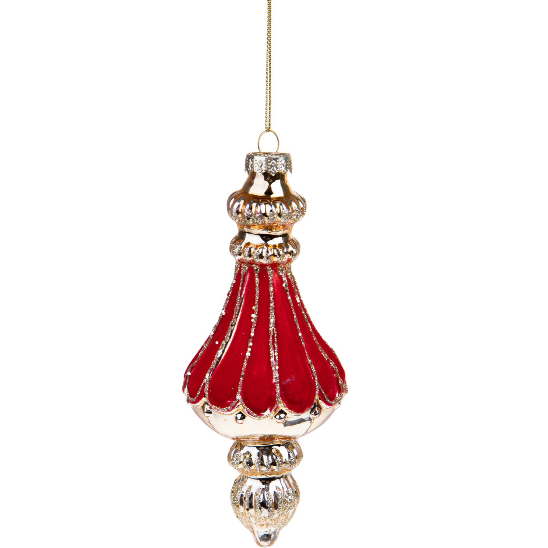 Decoro con velluto - Pezzi 16 - ROSSO - Bianchi Dino SpA