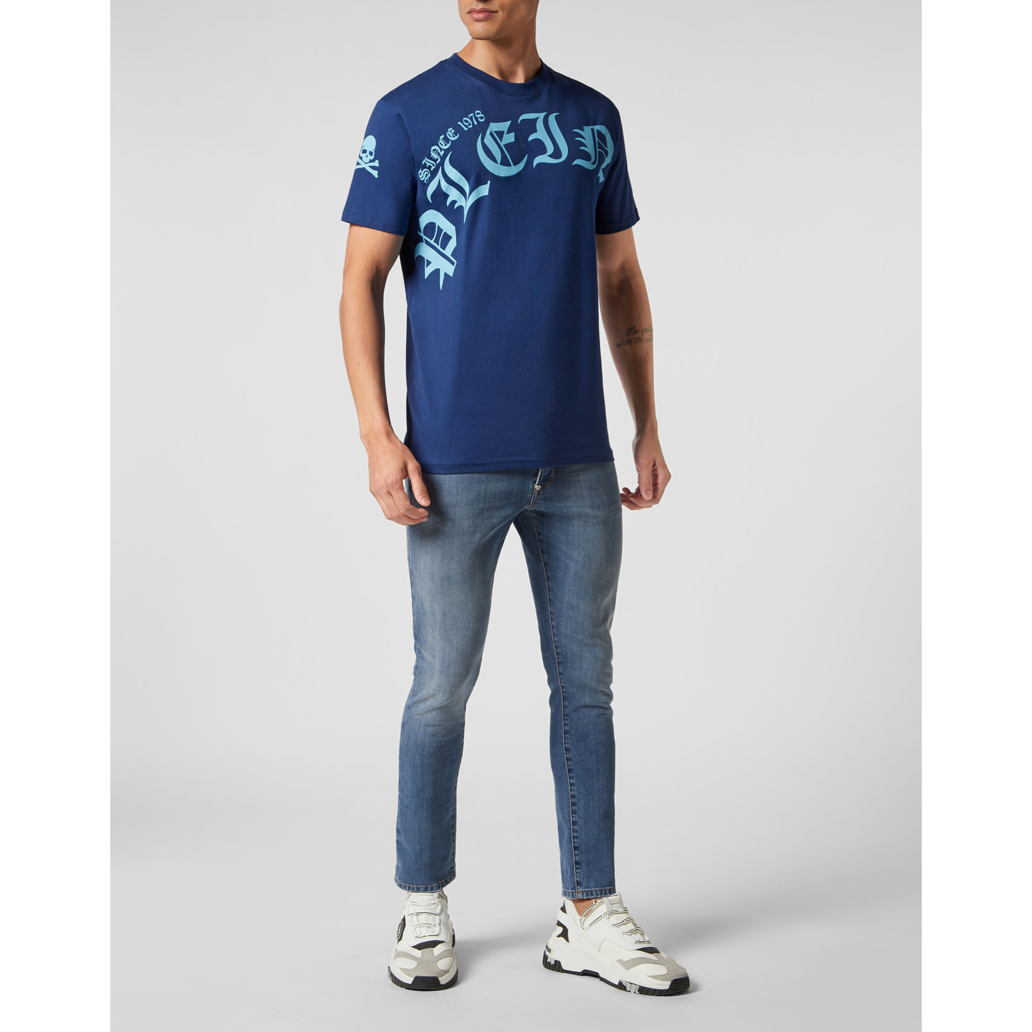 PHILIPP PLEIN T-shirt girocollo GOTHIC PLEIN