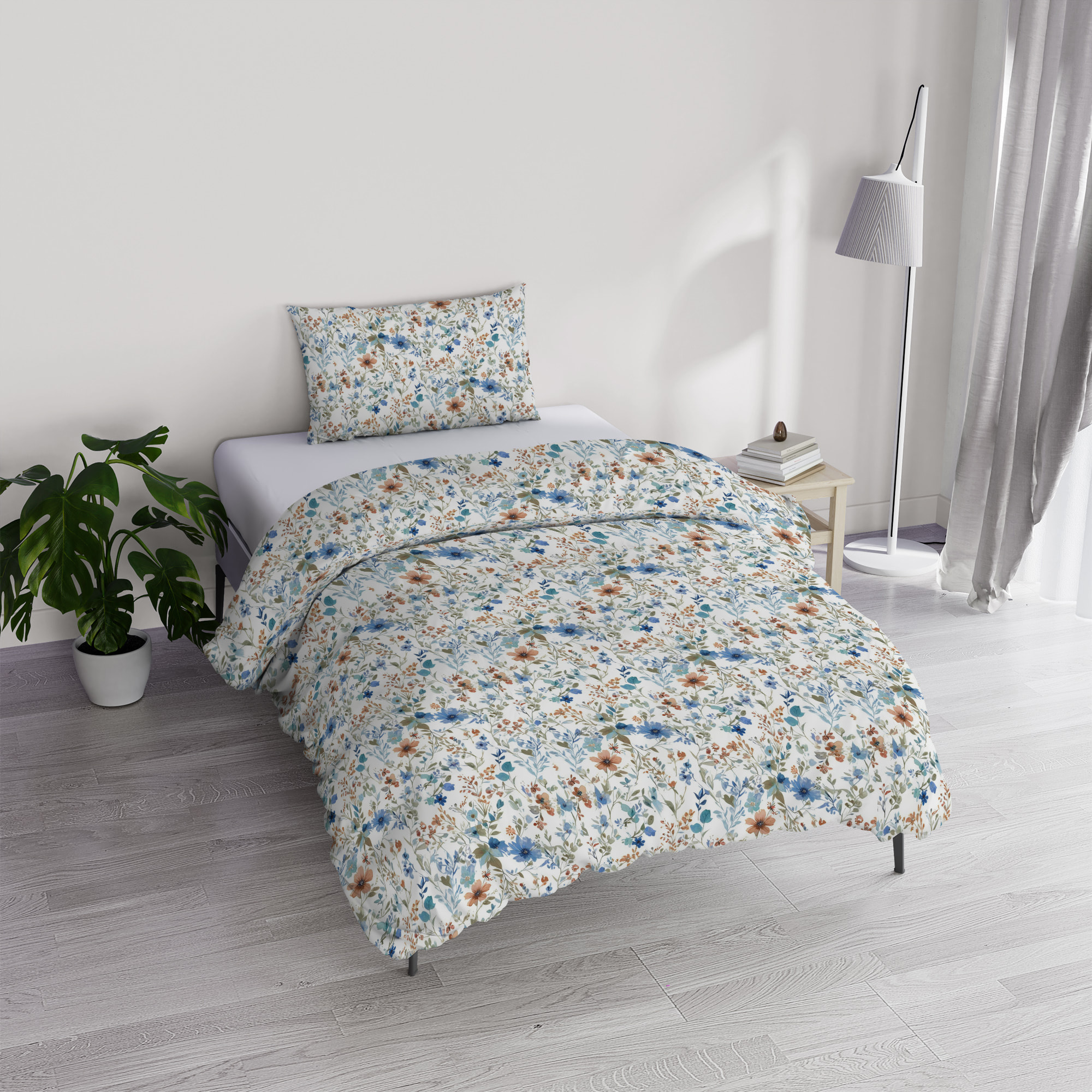 PARURE COPRIPIUMINO IDA SINGOLO ERMES