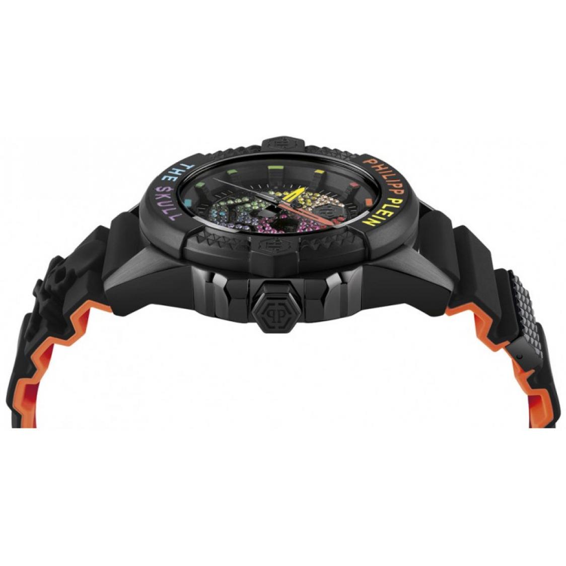 Orologio Philipp Plein THE SKULL Silicone Nero