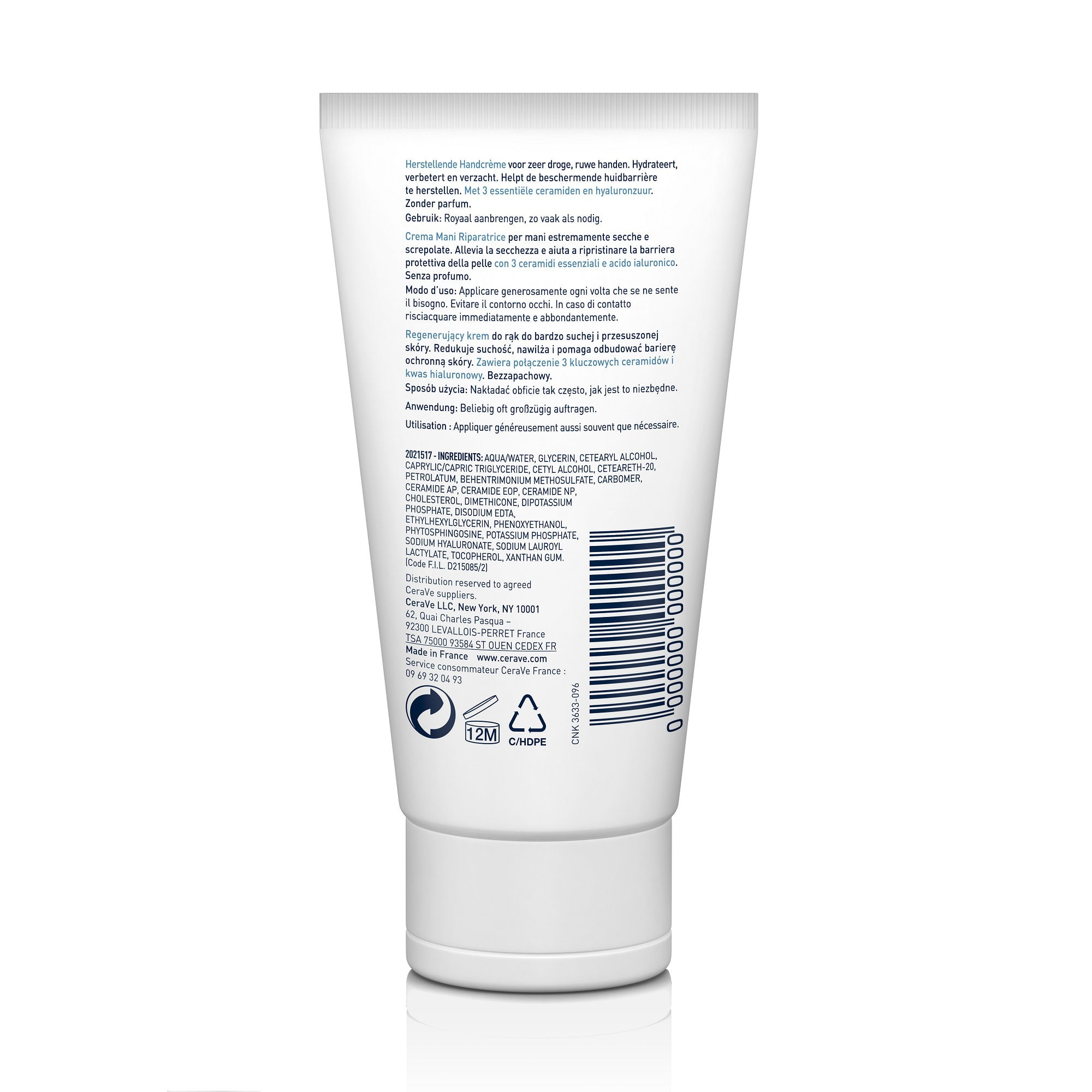 Crème Mains Réparatrice 50ml