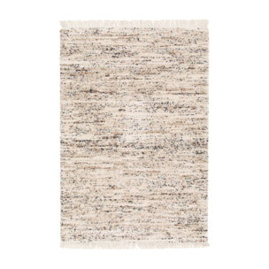 Tapis intérieur avec motif tacheté créme RICHIE