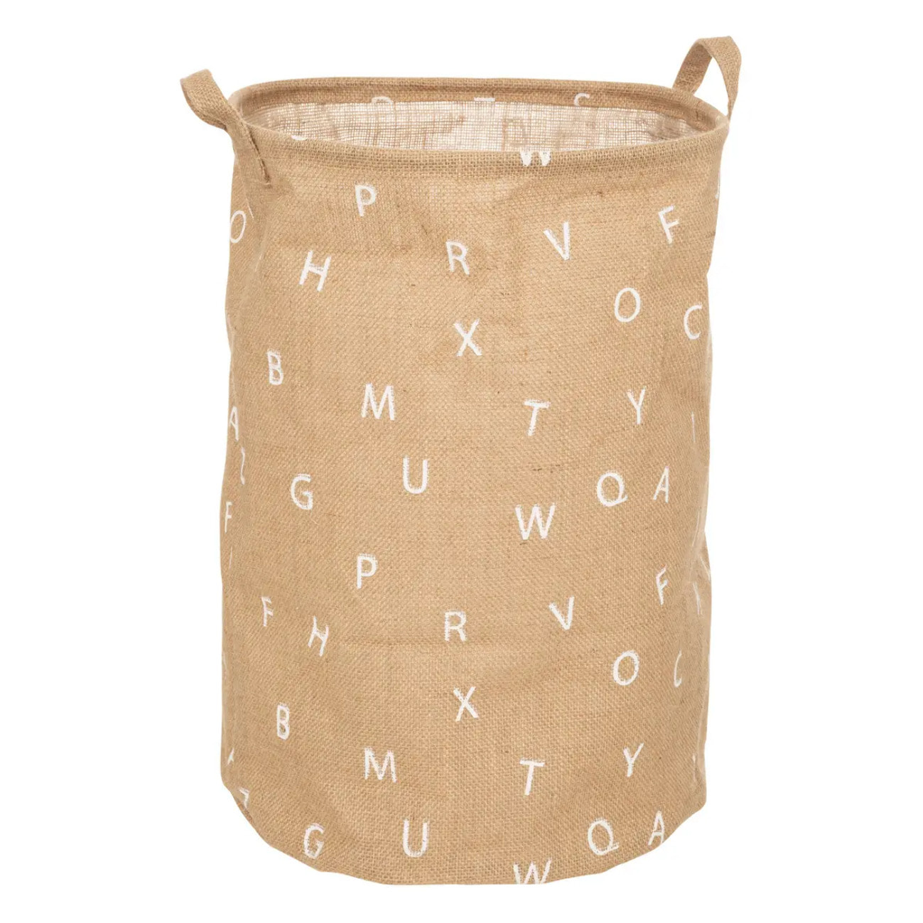 Panier enfant "Alphabet" jute D35cm