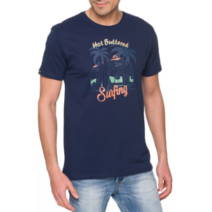 Camiseta Hot Buttered MAGNETIC Azul Marino