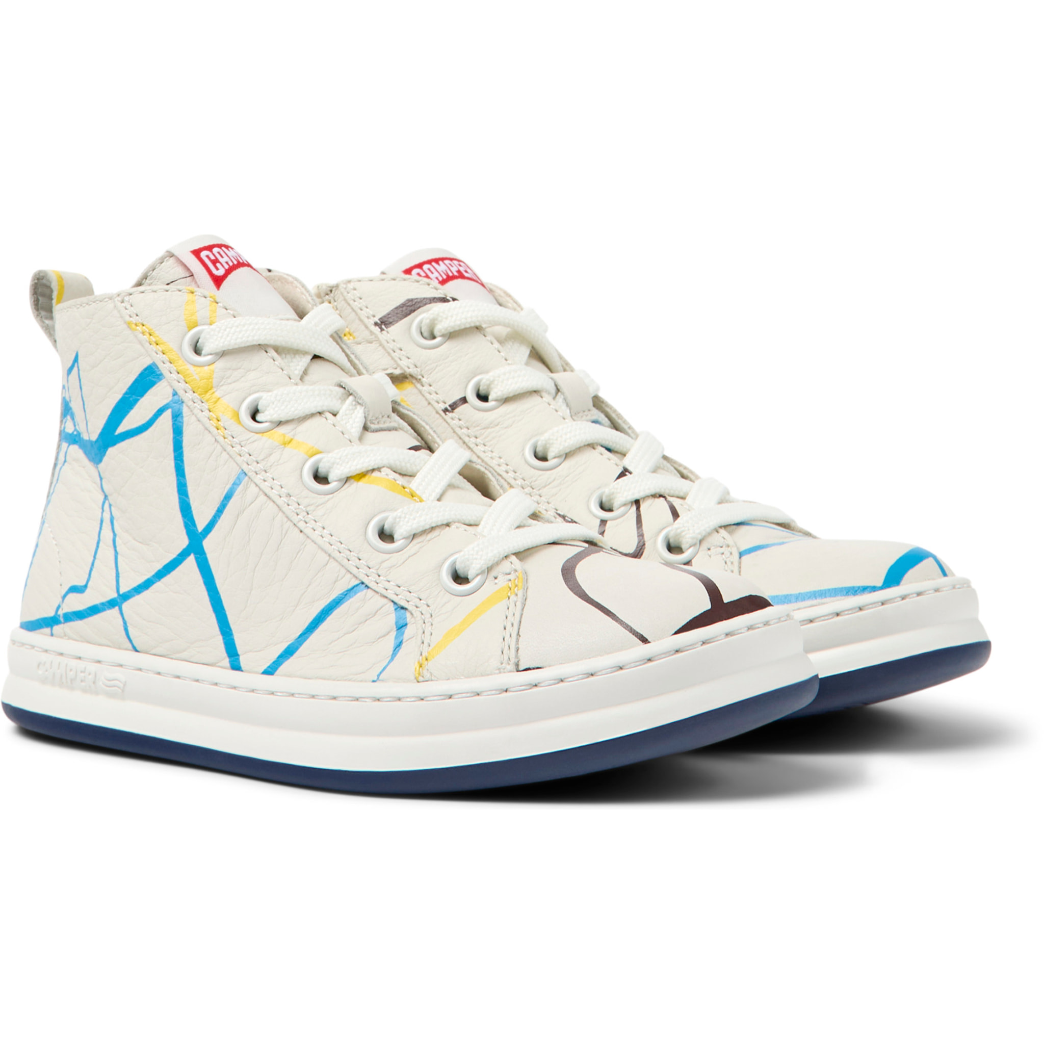Zapatillas - CAMPER Runner Four Twins - Multicolor - Cuero liso
