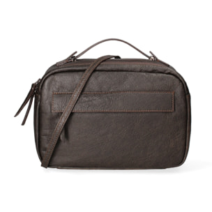 Borsa a mano unisex Modello Avelon - Vera Pelle - 20.0 x 29.0 x 9.0 cm