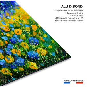 Tableau sauvages et fleurs des champs Tableau alu Dibond