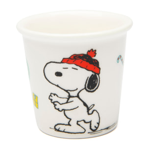 Set de 6 tasses à café Excelsa – Peanuts Shiny and Bright, New Bone China Multicolore