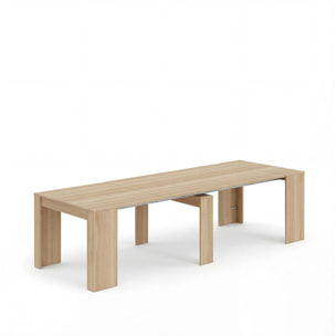 Mesa consola extensible Denis en roble canadian 50-235 cm Roble Canadian