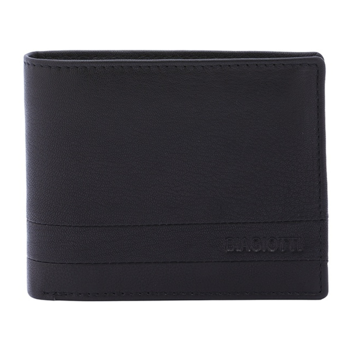 Portafoglio uomo in vera pelle - Modello False - Casual - 9.5 x 12.0 x 3.0 cm