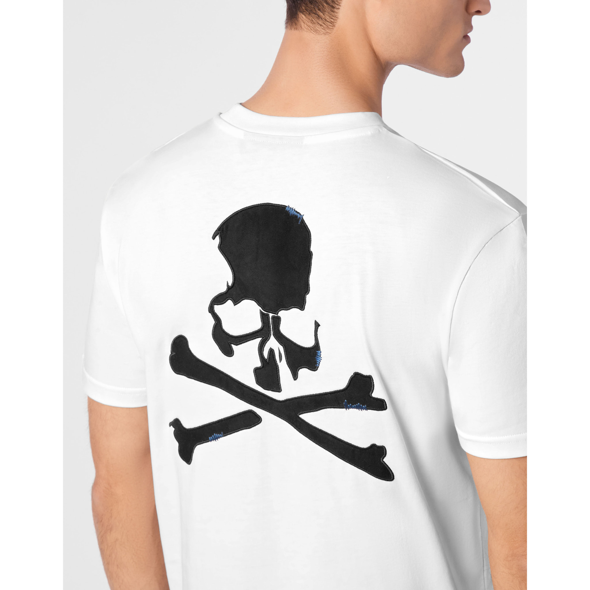 PHILIPP PLEIN T-Shirt Round Neck SKULL&BONES