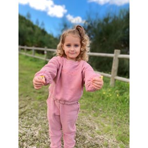 Pantaloni Da Jogging Rosa Da Bambina