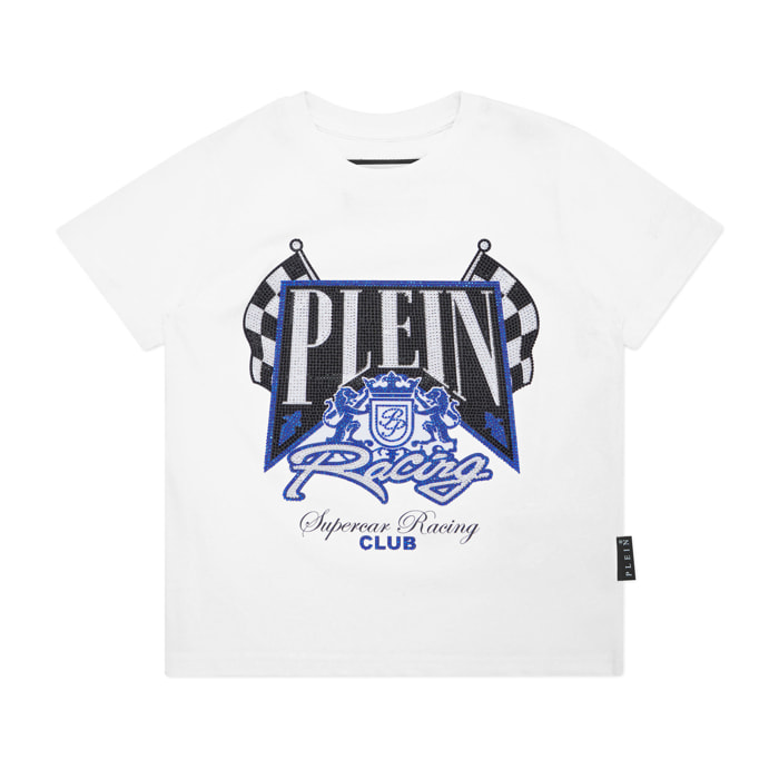 PHILIPP PLEIN Camiseta Cuello Redondo Ss RACING