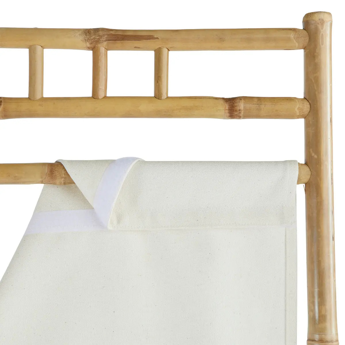 Paravent "Kalel" bambou blanc 170x135,5x3cm